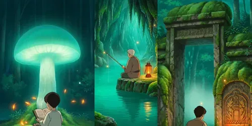 Magical Lofi Anime Scene Packs generated by grok-video