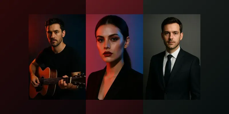 Cinematic Studio Portrait Creators generated by undefined