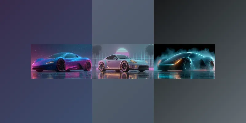Cyberneon Car Designs generated by undefined