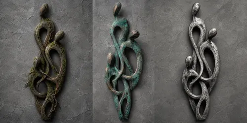Interlocking Metal Spirits generated by chatgpt-image