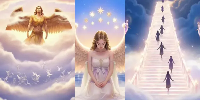 Divine Celestial Angel Fantasies generated by undefined