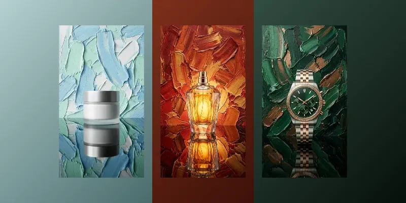 Thick Impasto 3D Product Integrations generated by undefined