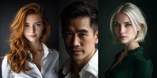 Luxury Studio Portraits generated by midjourney