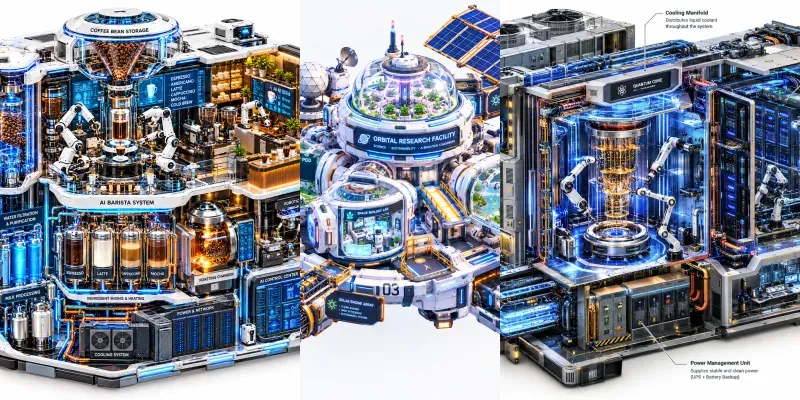 3d Crosssection Scifi Generator