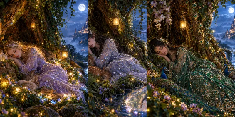 Sleeping Forest Princesses