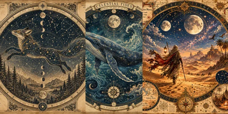 Vintage Mythic Atlas Generator generated by undefined