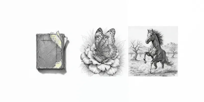 Hyperrealistic Pencil Sketches generated by undefined