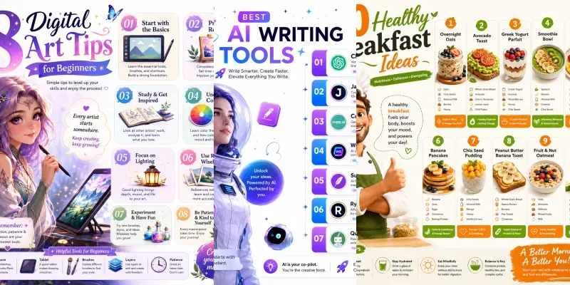 Modern Infographic Template generated by undefined
