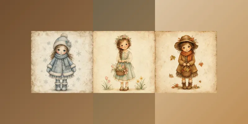 Seasonal Character Journals generated by undefined