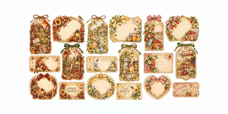 Vintage Storybook Ephemera Collections