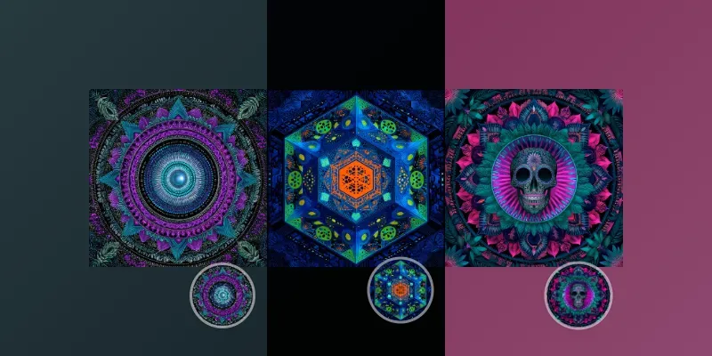 Trippy Dmt Inspired Visual ASMR Videos generated by undefined
