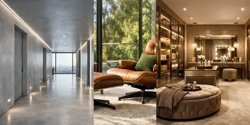 Modern Minimalist Interiors generated by undefined