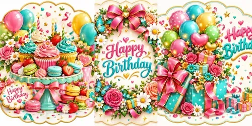 Whimsical Celebration Keepsakes generated by chatgpt-image