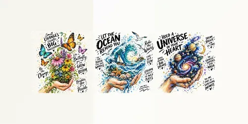 Colorful Wisdom Poster Inspirations generated by chatgpt-image
