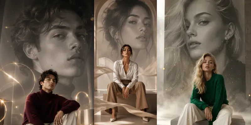 Monumental Portraits Collections generated by undefined
