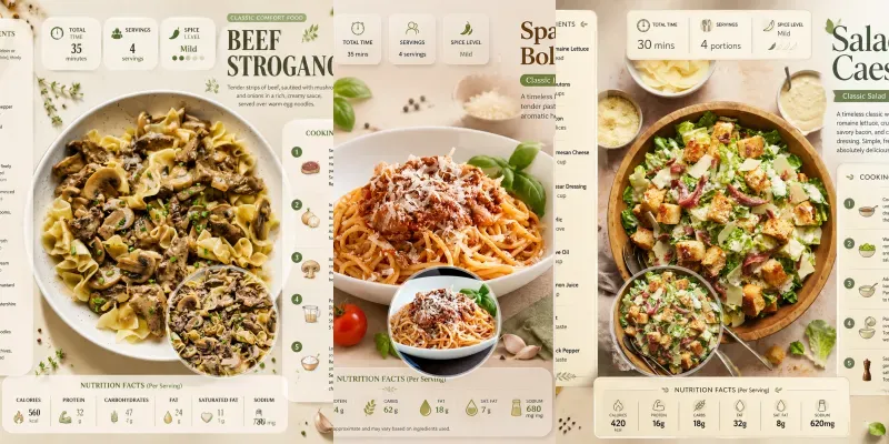 Smart Recipe Visualizers generated by undefined