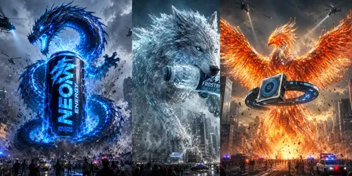 Urban Beast Awakening Cinematic Brands generated by chatgpt-image
