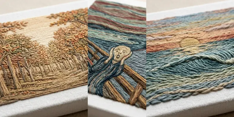 Wool Thread Art Studios generated by undefined