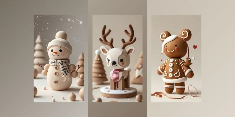 Christmas Whimsical Clip Art Asmar Toys generated by undefined