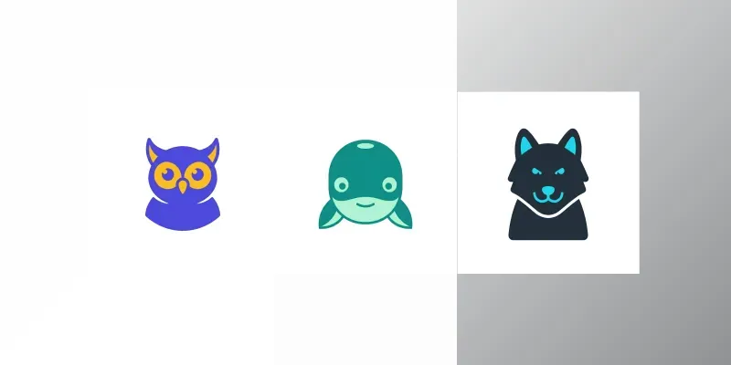 Minimalist Flat Vector Mascot Logos generated by undefined