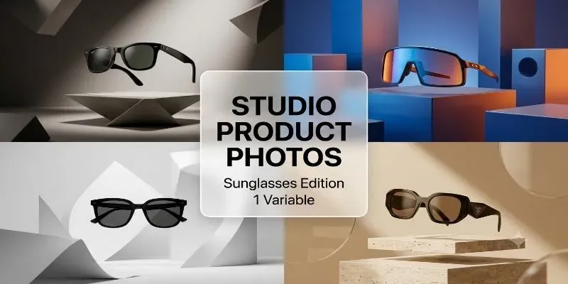 Sunglasses Studio Product Photos generated by undefined