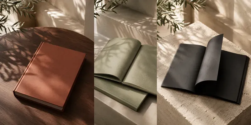 Minimalist Magazine Book Mockups generated by undefined