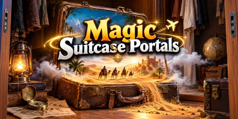 Magic Suitcase Portals generated by undefined