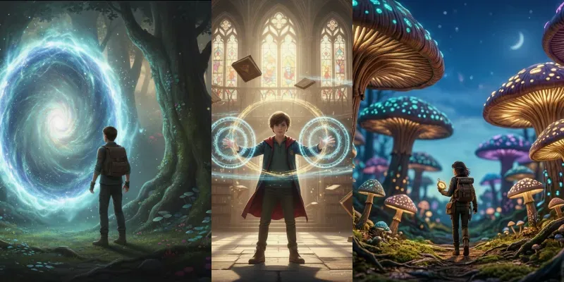 Cinematic Fantasy Adventures generated by undefined