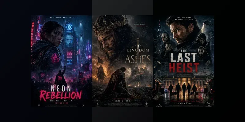 Cinematic Poster Generator generated by undefined