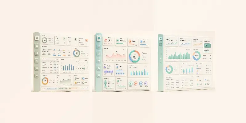 Pastel Modular Analytics Dashboards generated by undefined