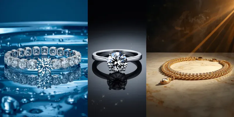 Luxury Jewelry Ads 8K generated by undefined