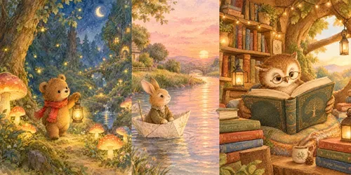 Whimsical Childrens Storybooks generated by chatgpt-image