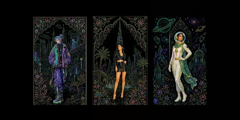 Glowstroke Paintings generated by undefined