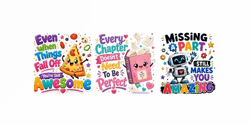 Cute Motivational Character Quotes Packs generated by undefined
