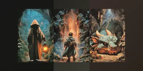 Cinematic Fantasy Book Cover Style generated by midjourney