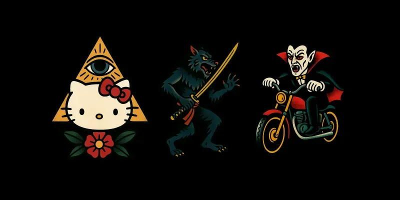 Oldschool Flash Tattoo Generators