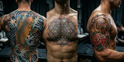 Realistic Tattoo On Skin Art Studios generated by gemini-image