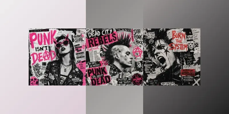 DIY Punk Grunge Poster Generator generated by undefined