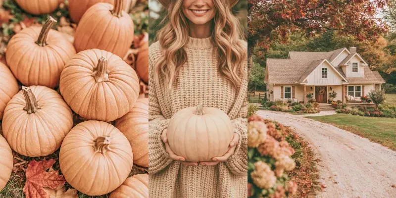 Faded Autumn Aesthetic Photos generated by undefined