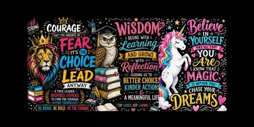 Be The Courage You Seek Daily generated by chatgpt-image