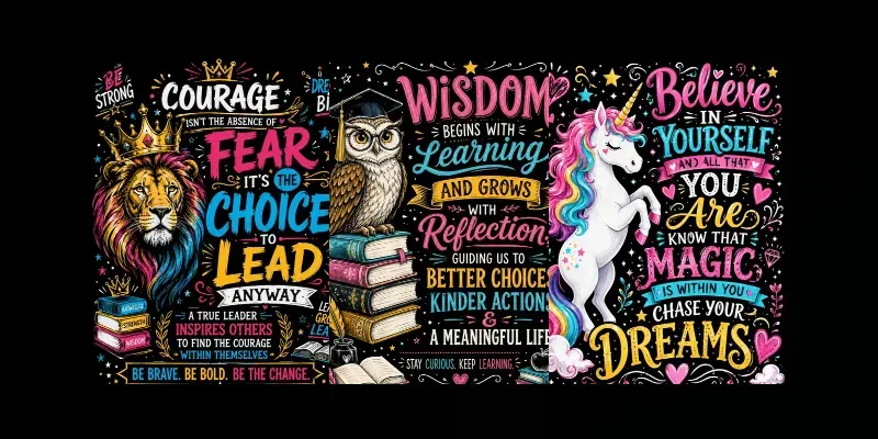 Be The Courage You Seek Daily generated by undefined