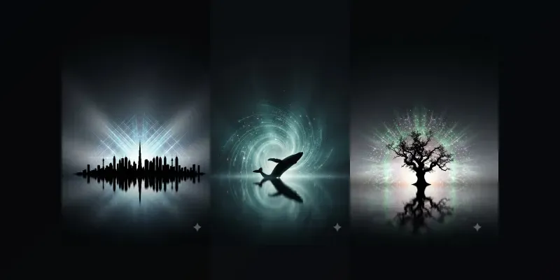 Dramatic Silhouette Art generated by undefined
