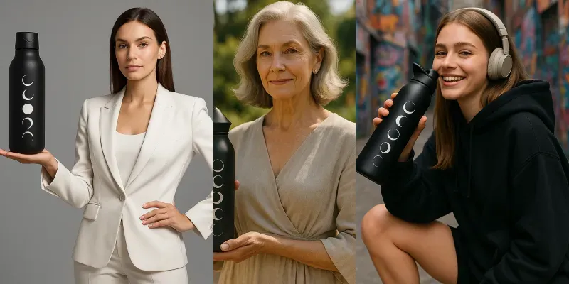 Celestial Hydration Showcases generated by undefined