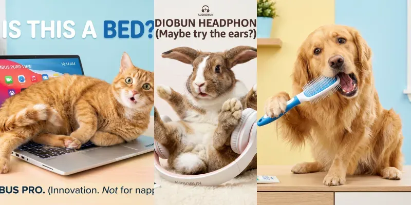 Funny Animal Fails Ads generated by undefined