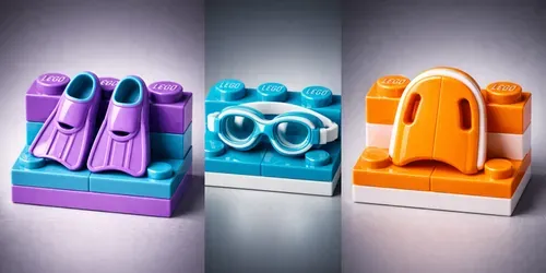 Lego Swimmer Gear Products generated by chatgpt-image