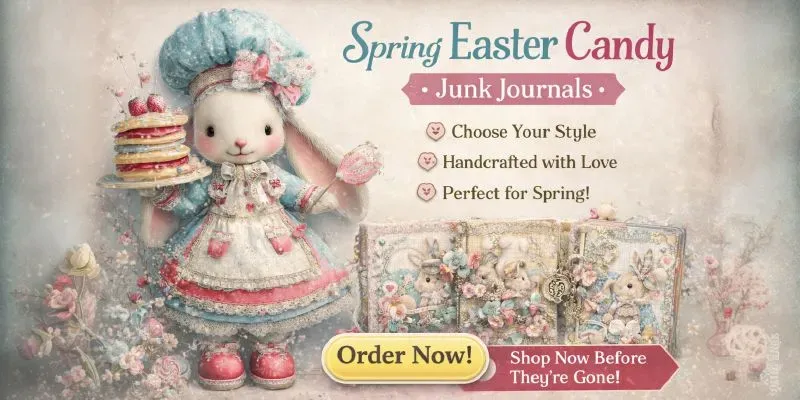 Spring Easter Candy Junk Journals generated by undefined