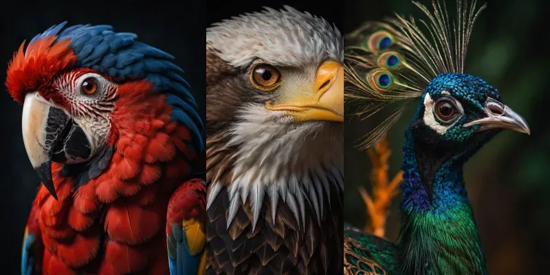 8K Bird Portraits Leonardo Cinematic generated by undefined