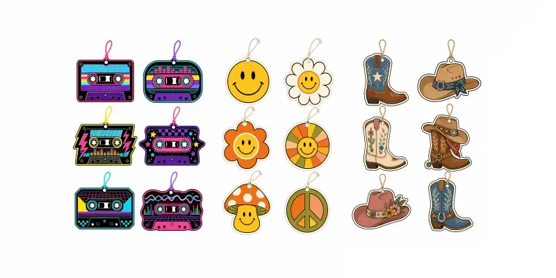 Car Air Freshener Design Sheets generated by undefined