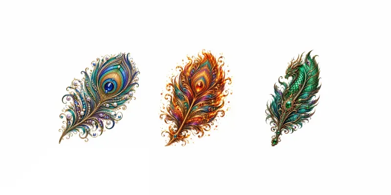 Mystic Feather Art Generator generated by undefined