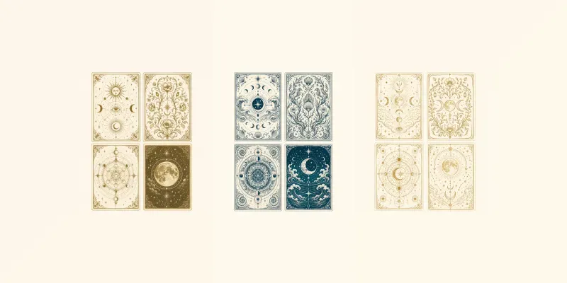 Tarot Card Backs 4 Style Sheets generated by undefined